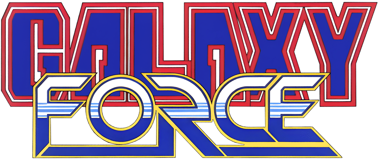 Galaxy Force logo for Atari ST
